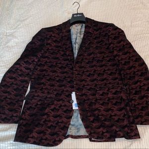 Robert Graham Sport Coat in Merlot